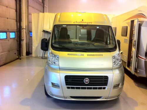 Velutstyrt Fiat Ducato Challenger Vany, 2011 leies ut i Bergen