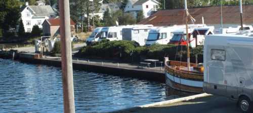 Ølen båtlag bobilparkering