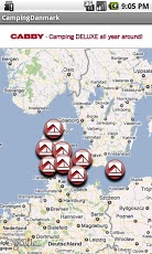 Camping app Danmark