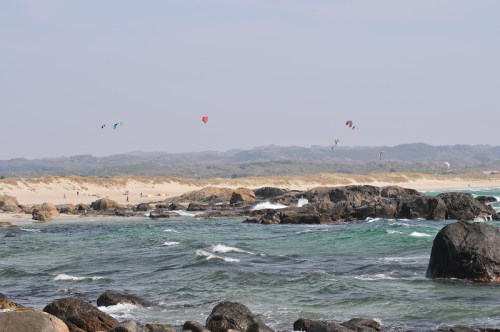 Flott natur på jæren, bobil og Brusand Camping