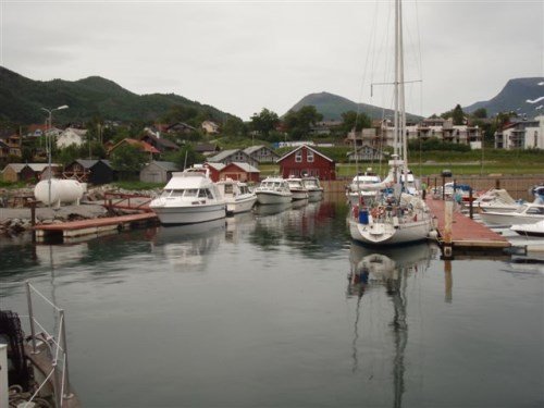 Bobilparkering i Sykkylven i Møre & Romsdal