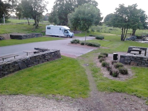 Bobilparkering og rasteplass på Rennesøy ved Stavanger