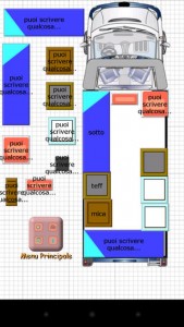 App for organisering av bobil - tegning