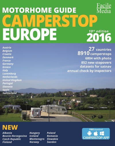 Camperstop 2016 - 8900 stellplasser