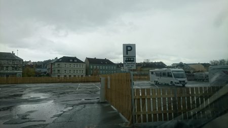 Trondheim bobilparkering - Nyhavna